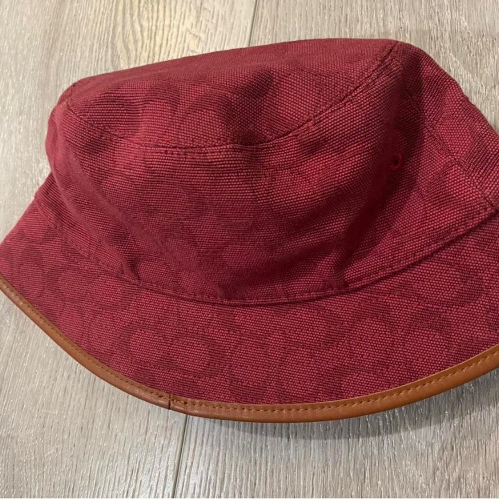 Coach canvas bucket hat
